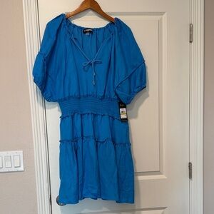 Karl Lagerfeld Vibrant Blue Dress